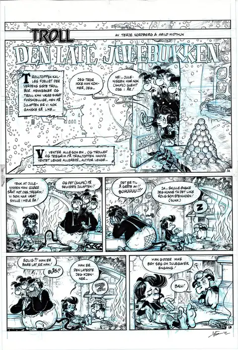 Den late julebukken
