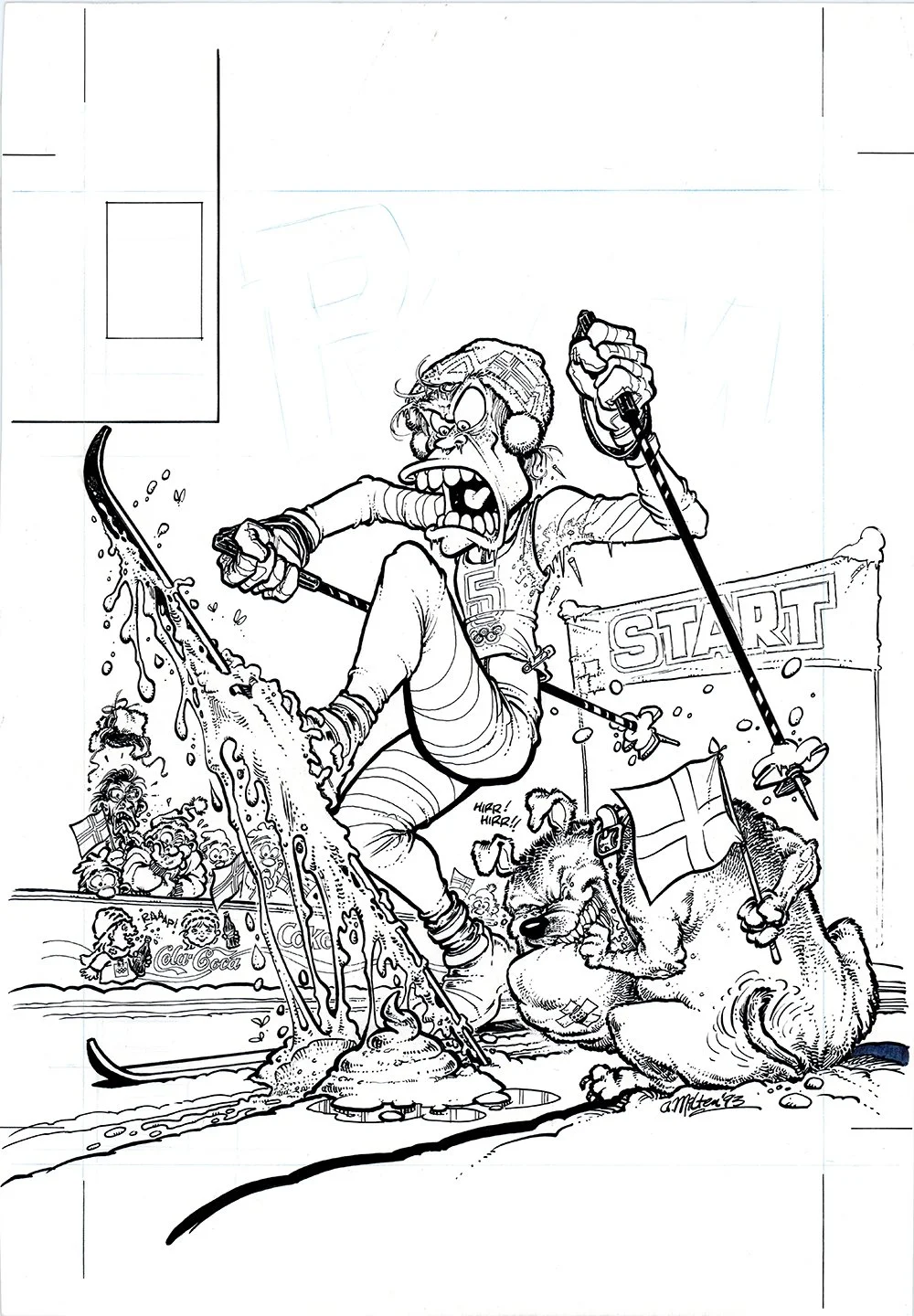 1993 Cover Bikkja Skiløypa